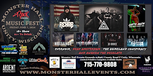 MONSTER HALL MUSIC FEST 2024 Friday General Admission primary image