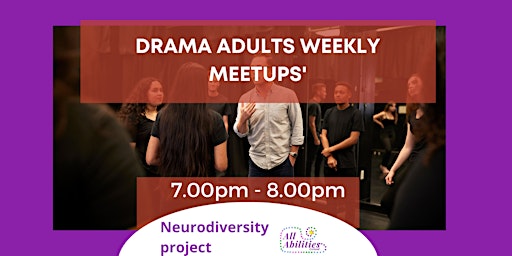 Imagem principal do evento Drama Class for Adults with Cian, 4 weeks €15