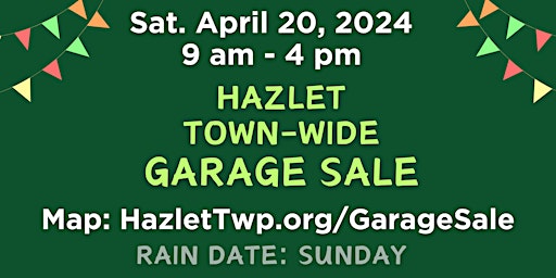 Image principale de Hazlet Town-Wide Garage Sale