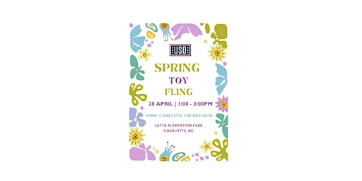 Imagem principal do evento USO Spring Toy Fling