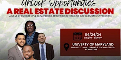 Imagen principal de Unlock Opportunities: A Real Estate Discussion