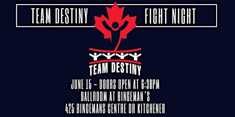 Destiny Boxing Fight Night