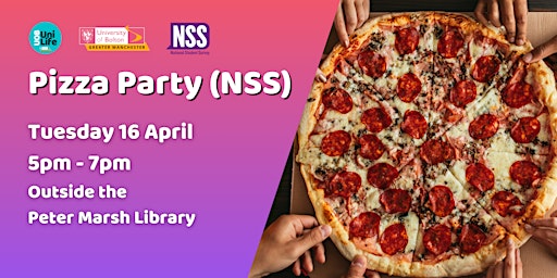 NSS Pizza Party (Final year undergraduates only) primary image