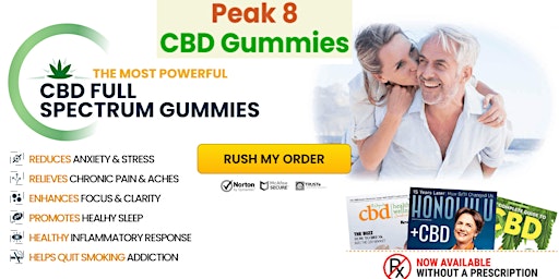 Imagen principal de Peak 8 CBD Gummies [PROS & CONS] Ingredients Price & Where to buy?