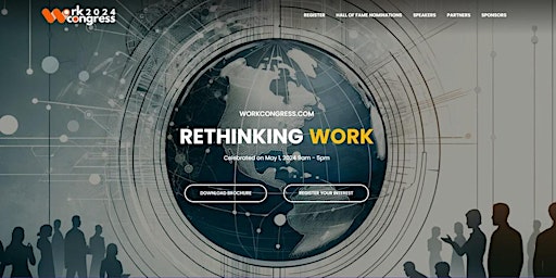 Primaire afbeelding van WorkCongress 2024: Rethinking Work - Virtual Summit #Brussels #BE