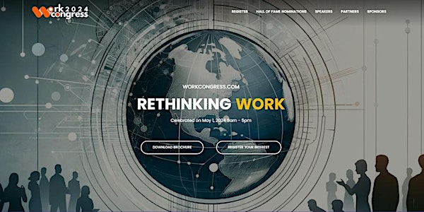 WorkCongress 2024: Rethinking Work - Virtual Summit #Kolkata #INDIA