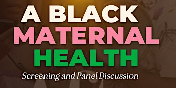 Primaire afbeelding van Black Maternal Health Month-Aftershock Screening & Panel Discussion