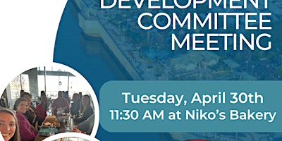 April Community Development Meeting primary image