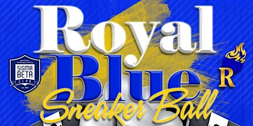 Royal Blue Sneaker Ball primary image