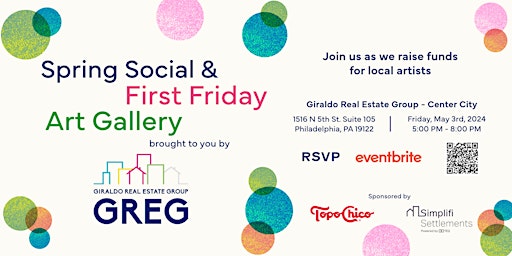 Image principale de Spring Social & First Friday Art Gallery