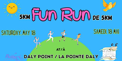 Hauptbild für Bathurst's 5km Fun Run at Daly Point | Course de 5 km à Pointe Daly