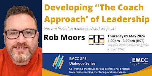 Imagen principal de Rob Moors: Developing ‘'The Coach Approach' of Leadership
