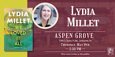 Lydia Millet Live at Tattered Cover  Aspen Grove