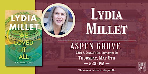 Hauptbild für Lydia Millet Live at Tattered Cover  Aspen Grove