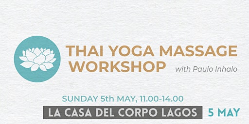 Imagem principal de THAI YOGA MASSAGE WORKSHOP