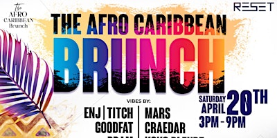 The AFROCARIBBEAN BRUNCH #Brunch with Views #HoustonSkyline #Indoor&Outdoor primary image