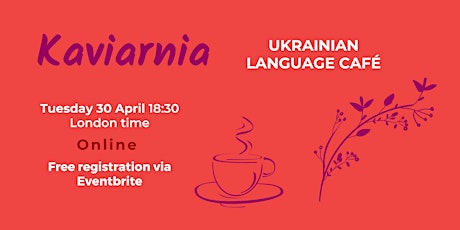 Kaviarnia: Ukrainian language café