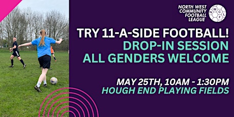 May Try 11-A-Side! Open Football Session for All Genders