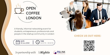 Hauptbild für Open Coffee London 20.06.24