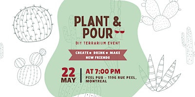 Imagem principal de Plant and Pour | Wine Glass Terrarium Event in Downtown Montreal