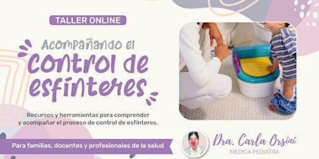 Imagen principal de Taller Acompañando el control de esfínteres Carla Orsini