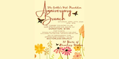 Primaire afbeelding van The Carlito's Wish Foundation's Anniversary Brunch