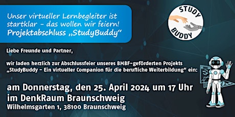 StudyBuddy Abschlussveranstaltung - Einblick in die Zukunft der Bildung