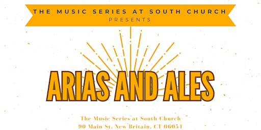 The Music Series presents Arias & Ales 2024 primary image