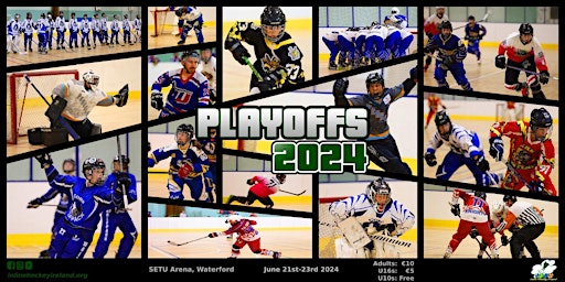 Hauptbild für 2024 All Ireland Inline Hockey Playoffs