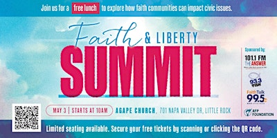 Americans for Prosperity:  Arkansas Faith and Liberty Summit primary image
