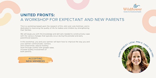 Immagine principale di United Fronts: A Workshop for Expectant and New Parents 