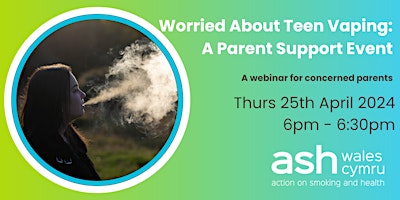 Worried About Teen Vaping: A Parent Support Event primary image
