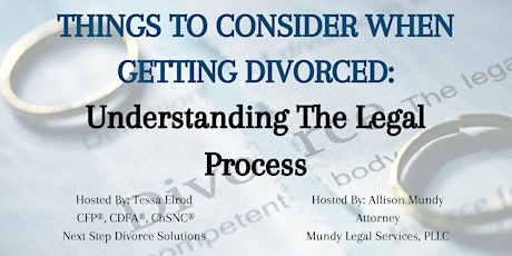 Things to Consider When Getting Divorced: Understanding the Legal Process