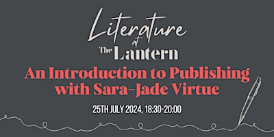 An Introduction to Publishing with Sara-Jade Virtue primary image