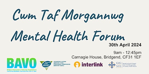 Image principale de Cwm Taf Morgannwg Third Sector Mental Health Forum