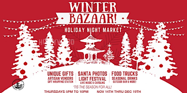 Winter Bazaar / Holiday Night Market