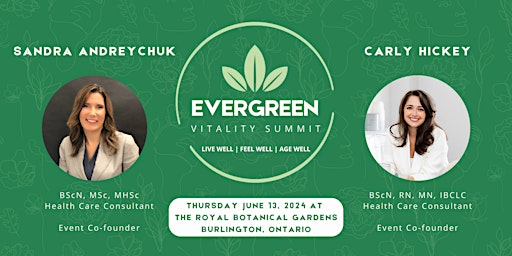The Evergreen Vitality Summit primary image