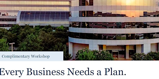 Every Business Needs a plan primary image