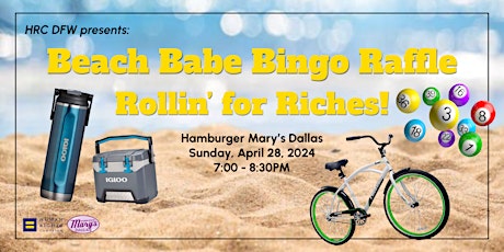 Beach Babe Bingo Raffle: Rollin' for Riches!