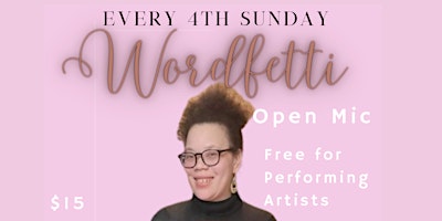 Primaire afbeelding van Wordfetti Open Mic