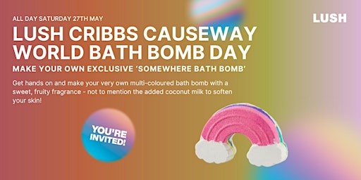 Imagen principal de Make Your Own Bath Bomb @ LUSH Cribbs Causeway!