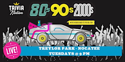 Pop Culture Trivia at Treylor Park - Nocatee - $100 in prizes!  primärbild