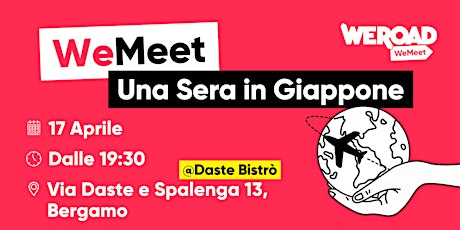 WeMeet | Una Sera in Giappone