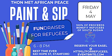 PAINT & SIP FUNDRAISER FOR REFUGEES