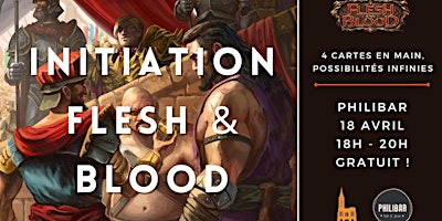 Imagem principal do evento Initiation Jeu de Cartes Flesh and Blood