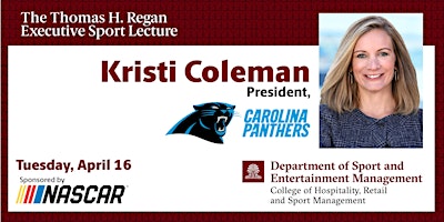 Regan Executive Sport Lecture Series primary image