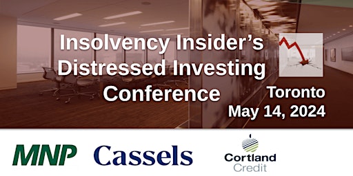 Image principale de Distressed Investing Conference May 14, 2024