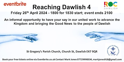 Imagem principal do evento Reaching Dawlish 4