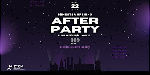 Hauptbild für Semester Opening AfterParty SS24