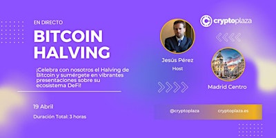 Hauptbild für Bitcoin Halving en Directo